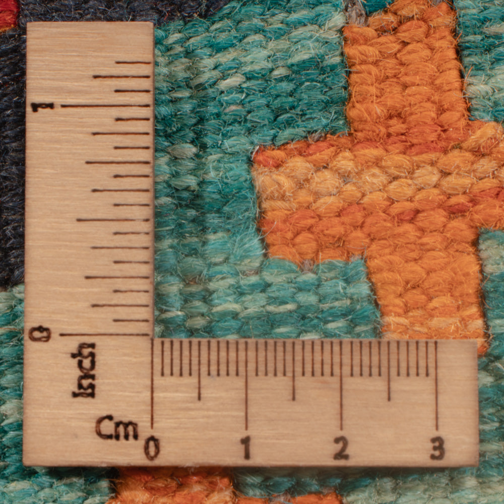 Kelim tapijt - Splash - 124 x 82 cm - veelkleurig