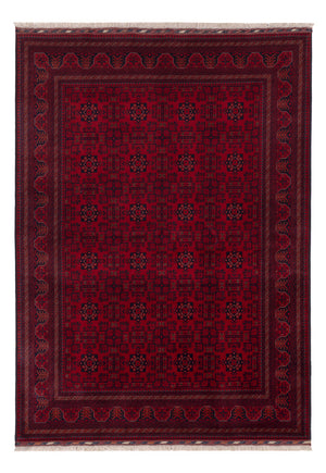 Afghaans tapijt - Koninklijke - 243 x 172 cm - rood