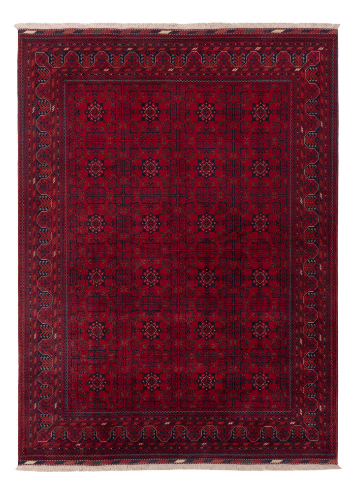 Afghaans tapijt - Koninklijke - 234 x 171 cm - rood