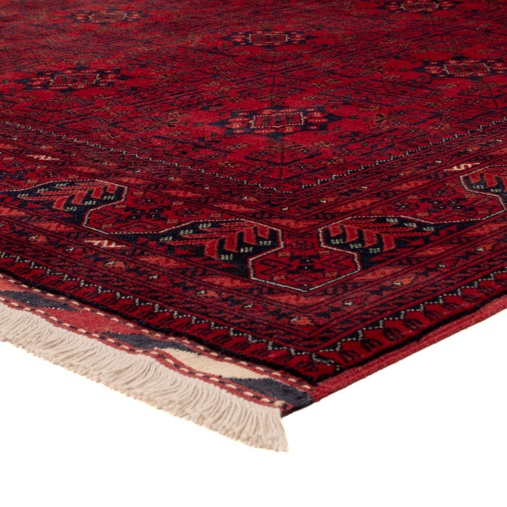 Afghaans tapijt - Koninklijke - 234 x 171 cm - rood