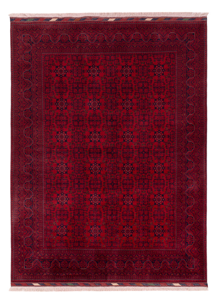 Afghaans tapijt - Koninklijke - 234 x 171 cm - rood