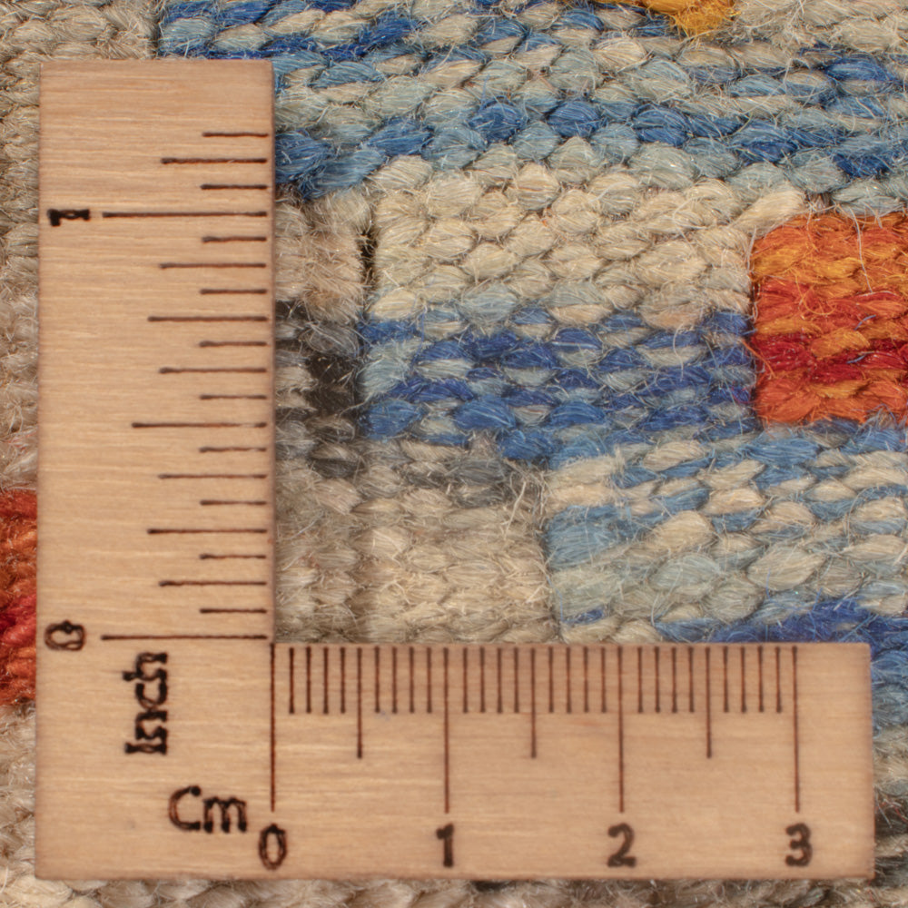 Kelim tapijt - Splash - 124 x 84 cm - veelkleurig