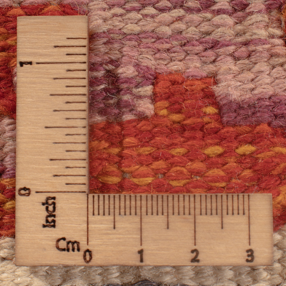 Kelim tapijt - Splash - 125 x 79 cm - veelkleurig