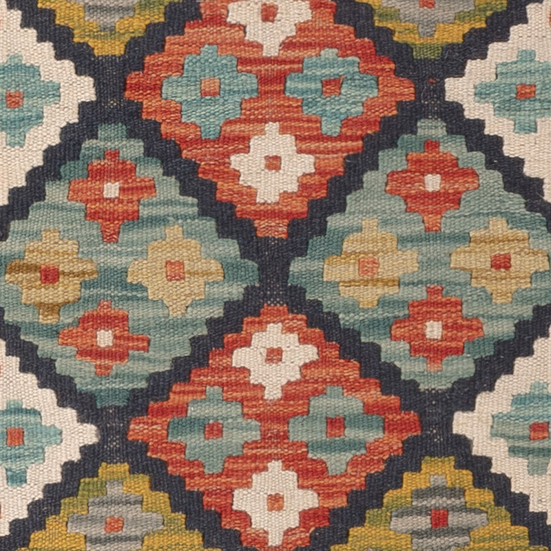 Kelim tapijt - Splash - 125 x 82 cm - veelkleurig