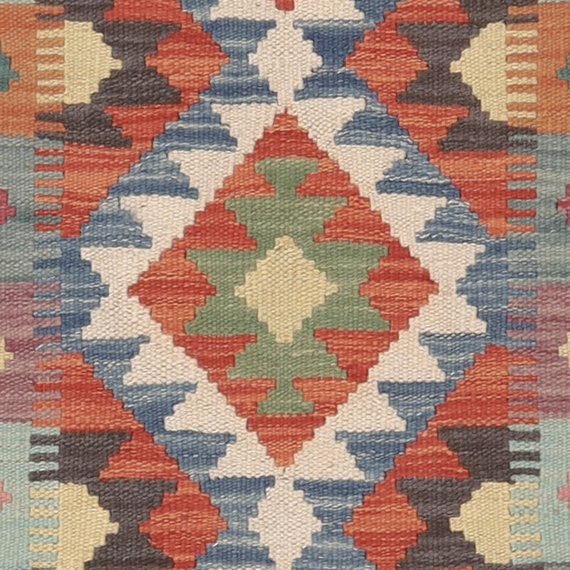 Kelim tapijt - Splash - 118 x 82 cm - veelkleurig