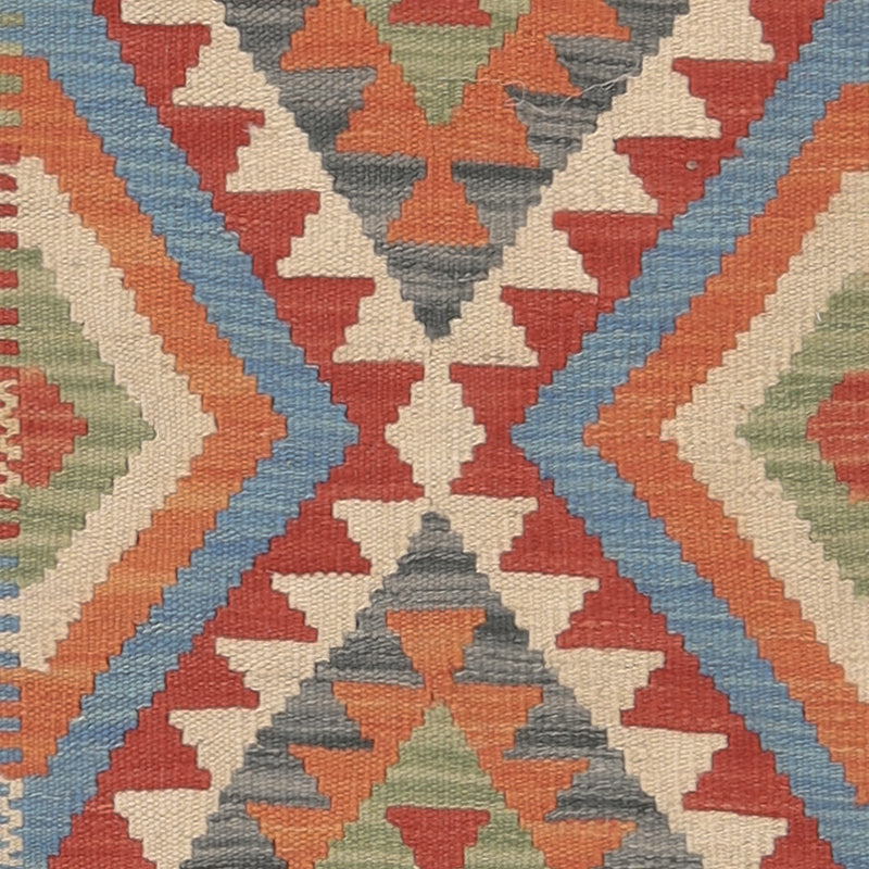 Kelim tapijt - Splash - 132 x 86 cm - veelkleurig