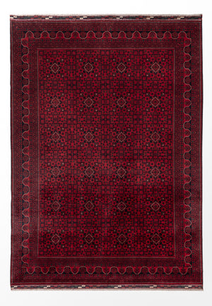 Afghan Teppich - Kunduz - Royal - 350 x 246 cm - rot