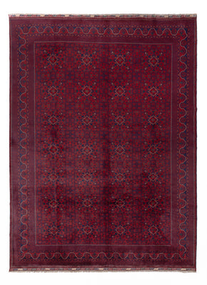 Afghaans tapijt - Kunduz - Koninklijke - 341 x 250 cm - rood