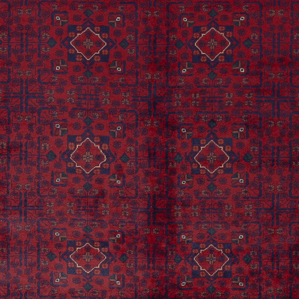 Afghaans tapijt - Kunduz - Koninklijke - 341 x 250 cm - rood