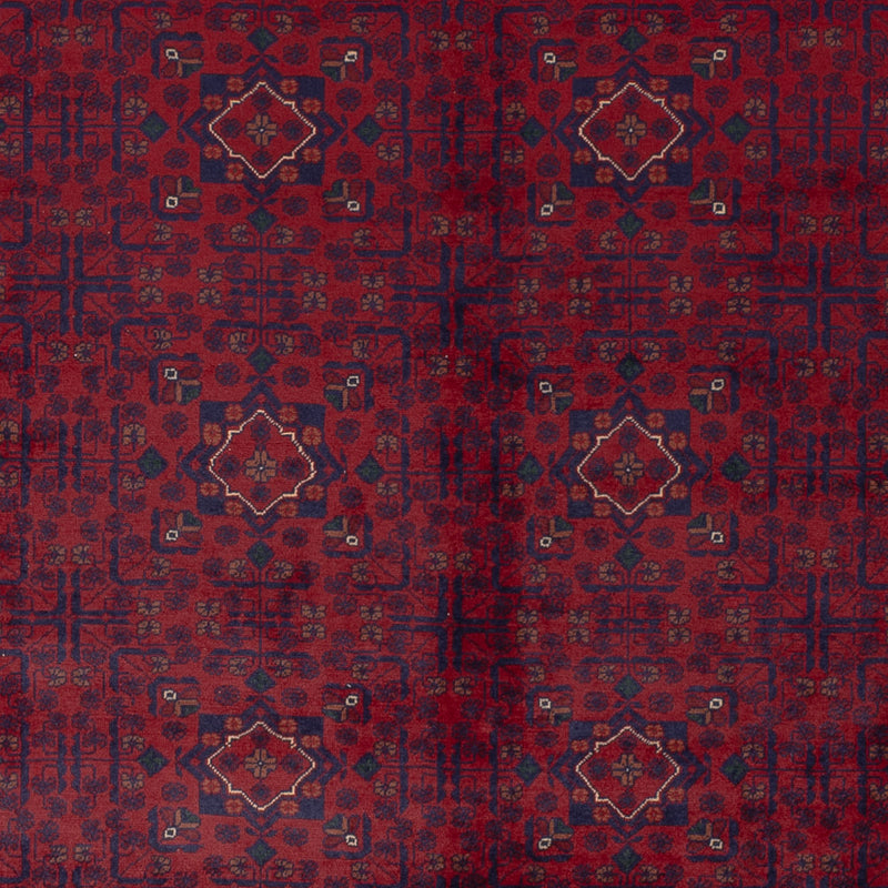 Afghaans tapijt - Kunduz - Koninklijke - 341 x 250 cm - rood