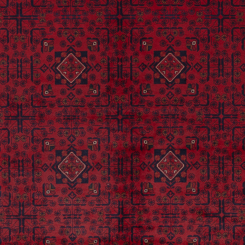 Afghaans tapijt - Kunduz - Koninklijke - 342 x 248 cm - rood