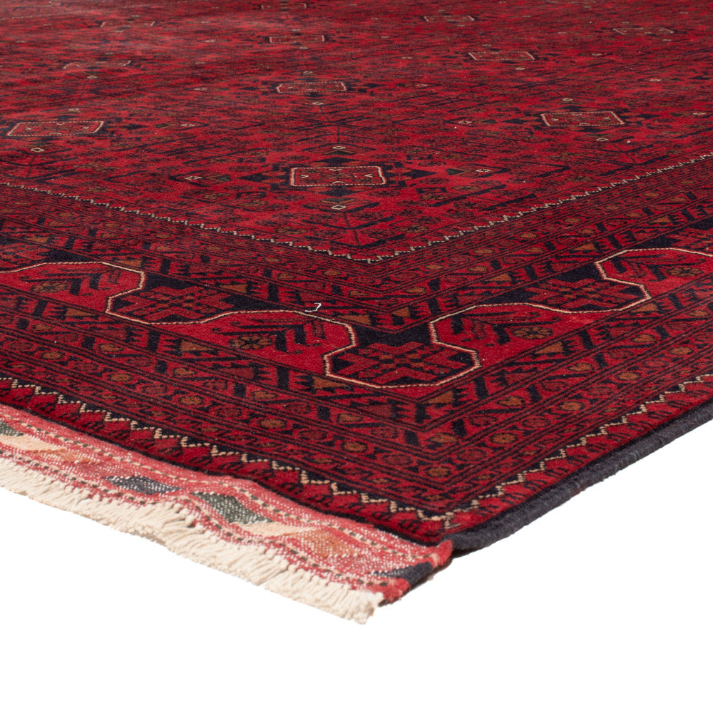 Afghaans tapijt - Kunduz - Koninklijke - 342 x 248 cm - rood
