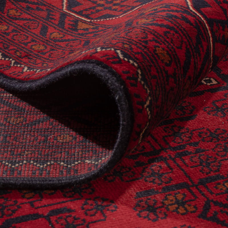 Afghaans tapijt - Kunduz - Koninklijke - 342 x 248 cm - rood