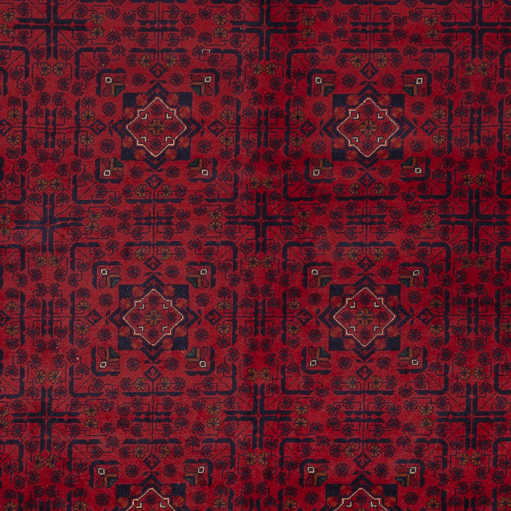 Afghaans tapijt - Kunduz - Koninklijke - 333 x 256 cm - rood