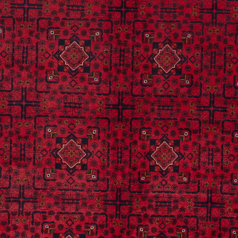 Afghaans tapijt - Kunduz - Koninklijke - 343 x 247 cm - rood
