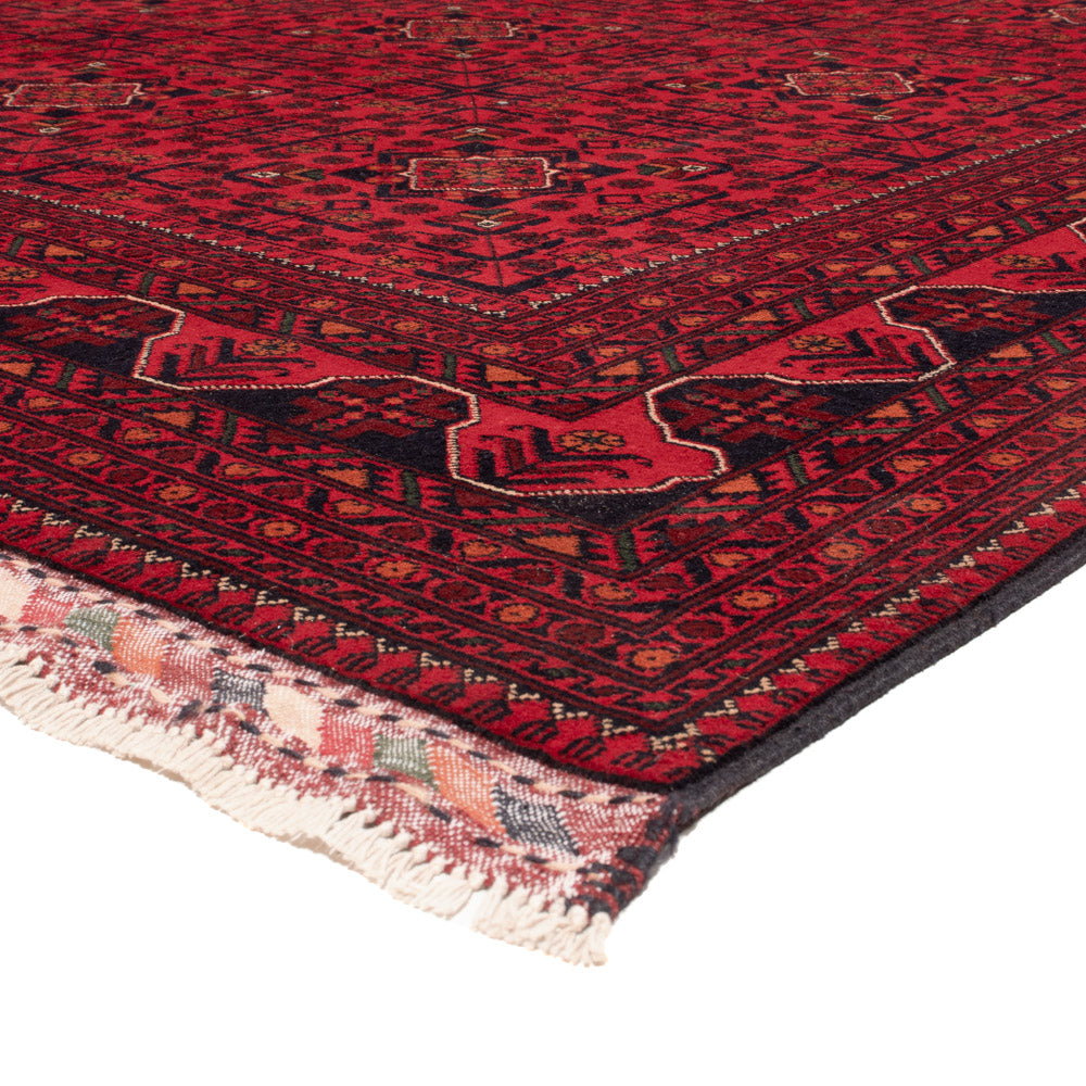 Afghaans tapijt - Kunduz - Koninklijke - 343 x 247 cm - rood
