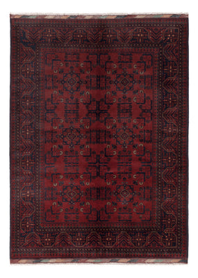 Afghaans tapijt - Kunduz - 200 x 147 cm - rood