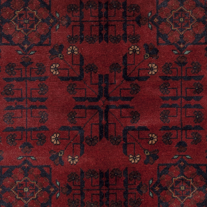 Afghaans tapijt - Kunduz - 200 x 147 cm - rood