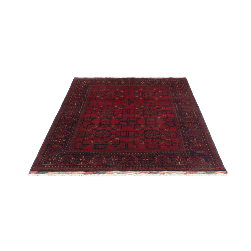 Afghaans tapijt - Kunduz - 200 x 147 cm - rood
