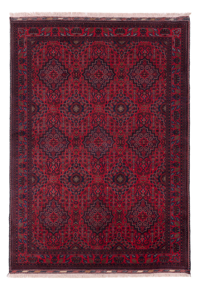 Afghaans tapijt - Koninklijke - 240 x 169 cm - rood