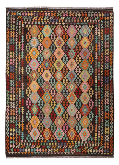 Kilim Maimana Tapijt 256x345cm - Wollen tapijt