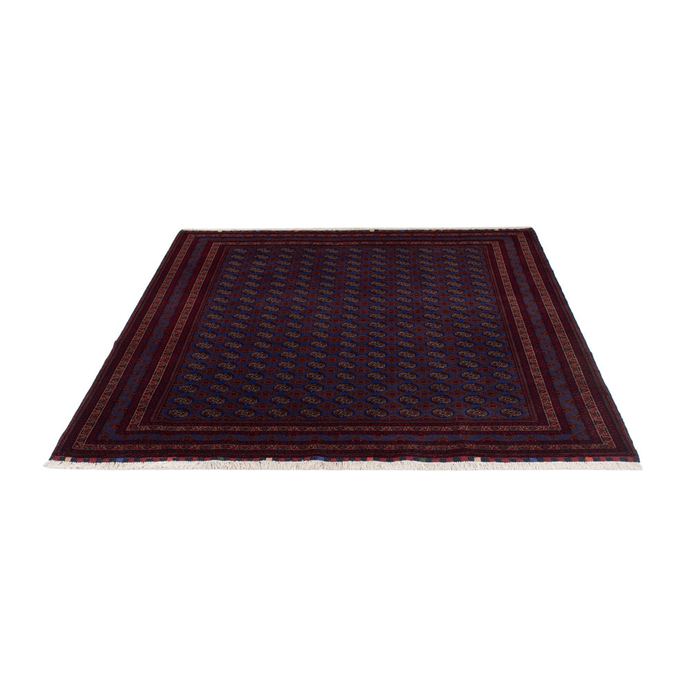 Afghaans tapijt - Koninklijke - 195 x 151 cm - blauw