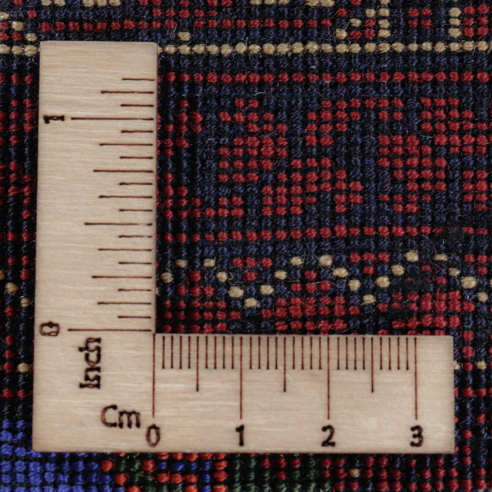 Afghaans tapijt - Koninklijke - 195 x 151 cm - blauw