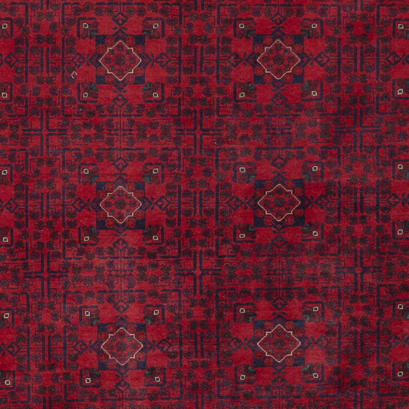 Afghaans tapijt - Kunduz - Koninklijke - 362 x 247 cm - rood