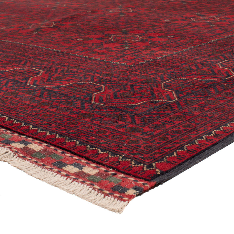 Afghaans tapijt - Kunduz - Koninklijke - 362 x 247 cm - rood