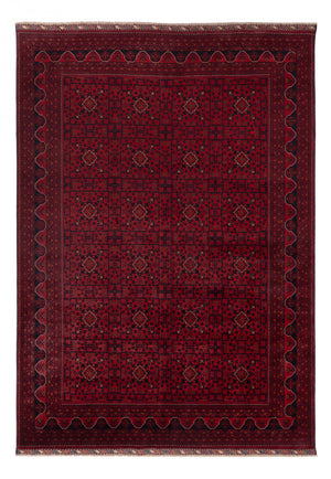 Afghaans tapijt - Kunduz - Koninklijke - 343 x 247 cm - rood