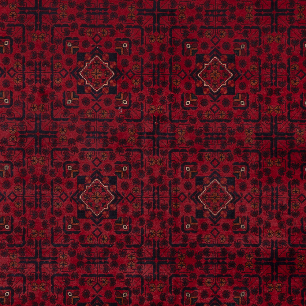 Afghaans tapijt - Kunduz - Koninklijke - 343 x 247 cm - rood