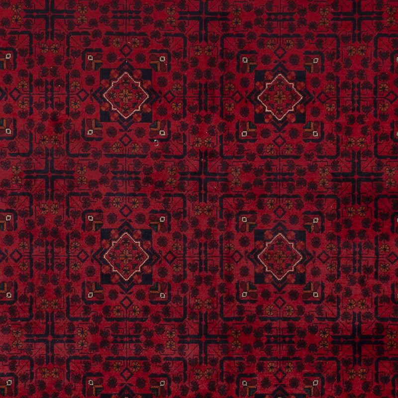 Afghaans tapijt - Kunduz - Koninklijke - 343 x 247 cm - rood