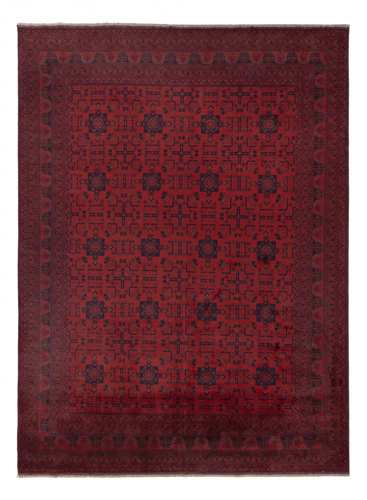 Afghaans tapijt - Kunduz - 352 x 258 cm - rood