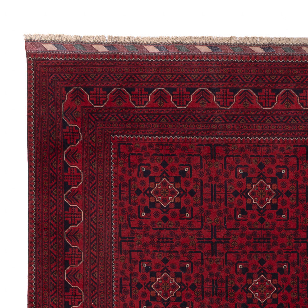Afghaans tapijt - Kunduz - 347 x 254 cm - rood