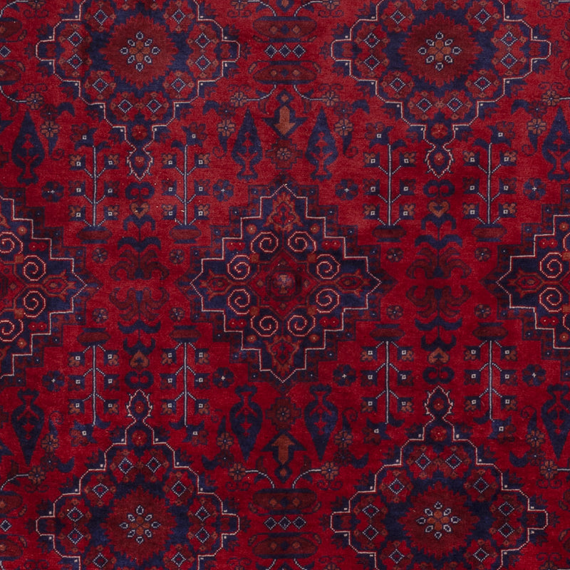 Afghaans tapijt - Koninklijke - 231 x 167 cm - rood