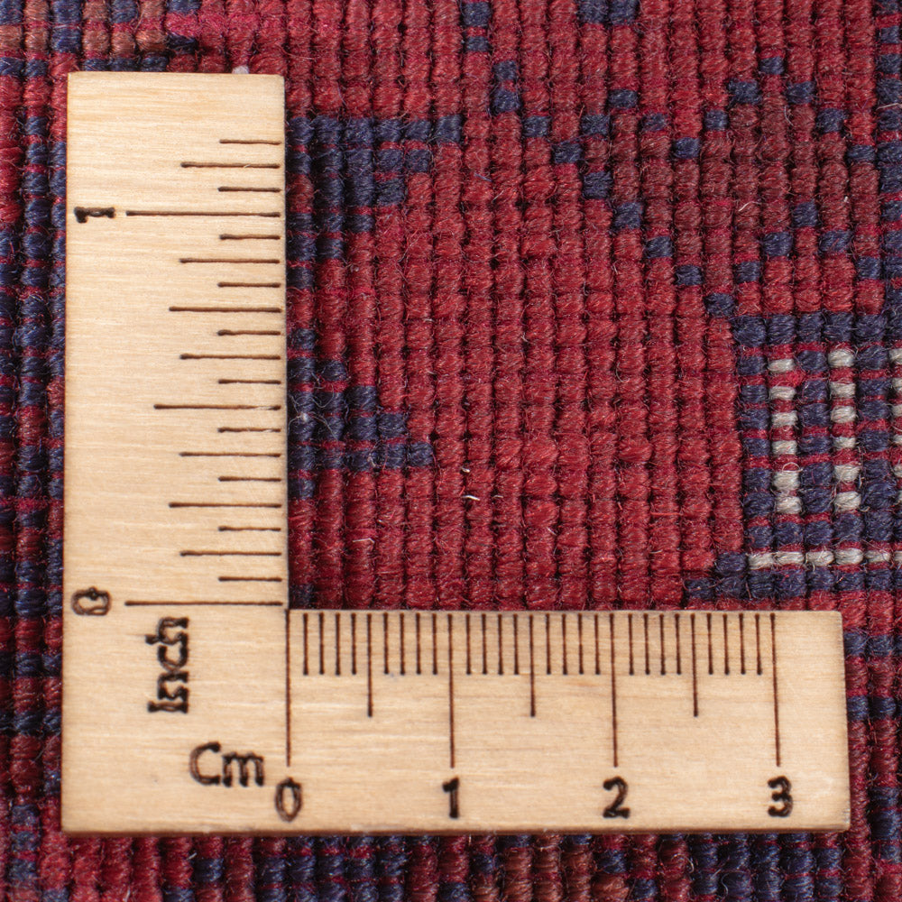 Afghaans tapijt - Koninklijke - 231 x 167 cm - rood