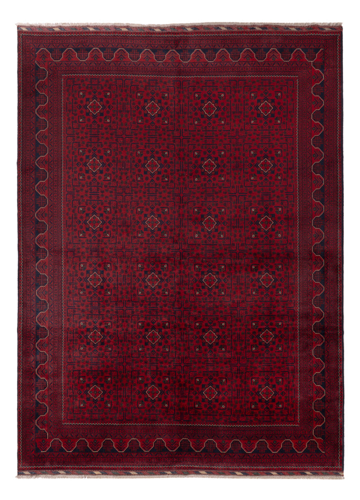 Afghaans tapijt - Kunduz - 340 x 250 cm - rood