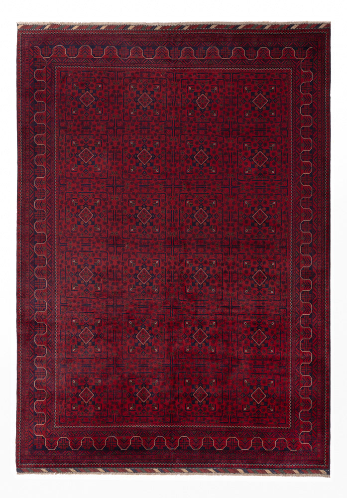 Afghaans tapijt - Kunduz - 348 x 251 cm - rood