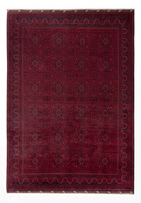 Afghaans tapijt - Kunduz - 348 x 251 cm - rood