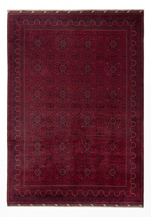 Afghaans tapijt - Kunduz - 348 x 251 cm - rood