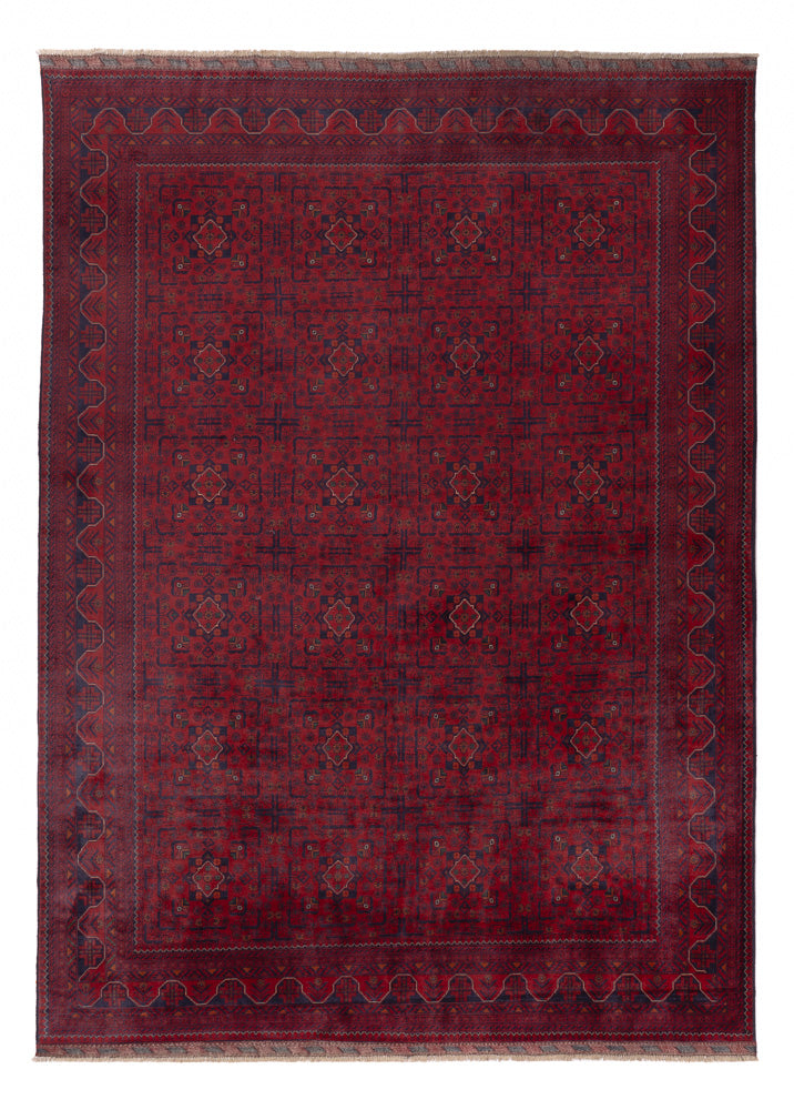 Afghaans tapijt - Kunduz - 342 x 248 cm - rood