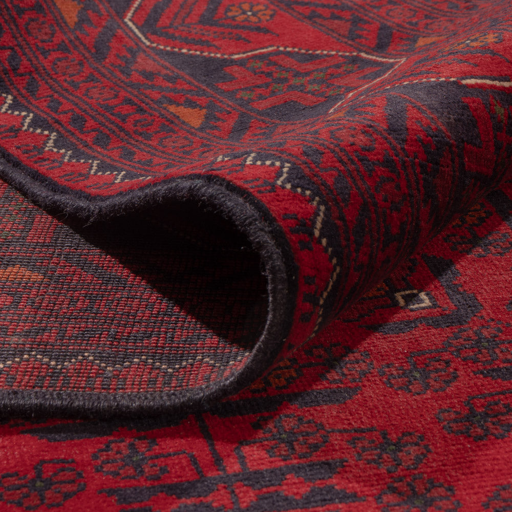 Afghaans tapijt - Kunduz - 342 x 248 cm - rood