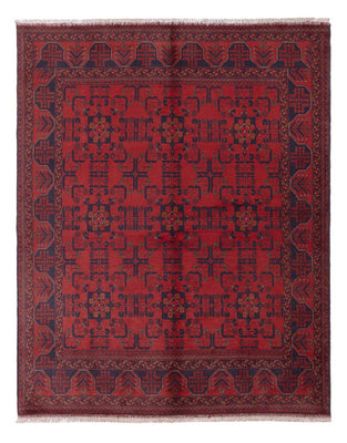 Afghaans tapijt - Kunduz - 224 x 177 cm - rood
