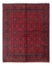 Afghaans tapijt - Kunduz - 224 x 177 cm - rood