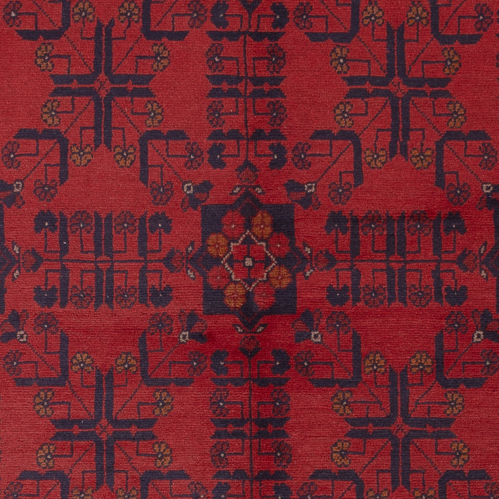 Afghaans tapijt - Kunduz - 224 x 177 cm - rood