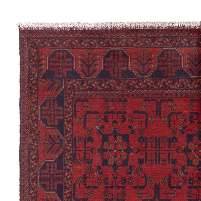 Afghaans tapijt - Kunduz - 224 x 177 cm - rood