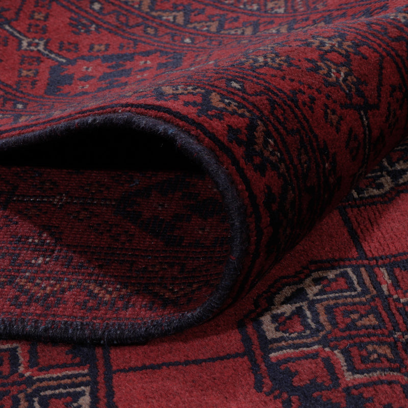 Afghaans tapijt - Kunduz - 199 x 150 cm - rood