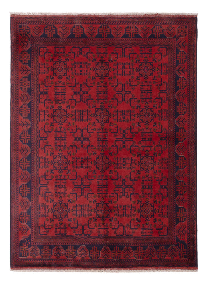 Afghaans tapijt - Kunduz - 236 x 175 cm - rood