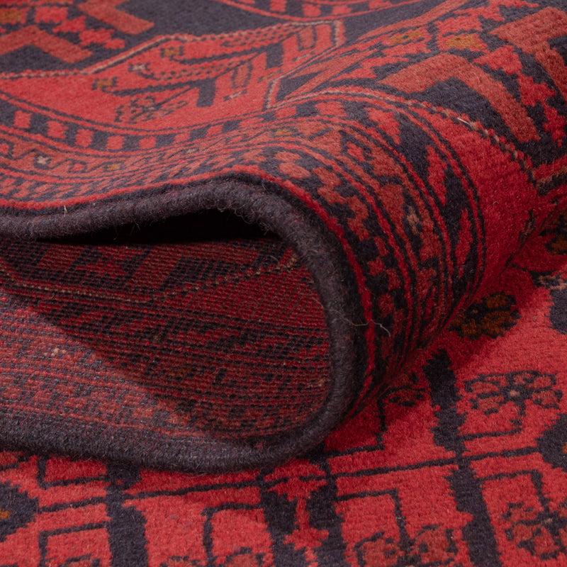 Afghaans tapijt - Kunduz - 236 x 175 cm - rood