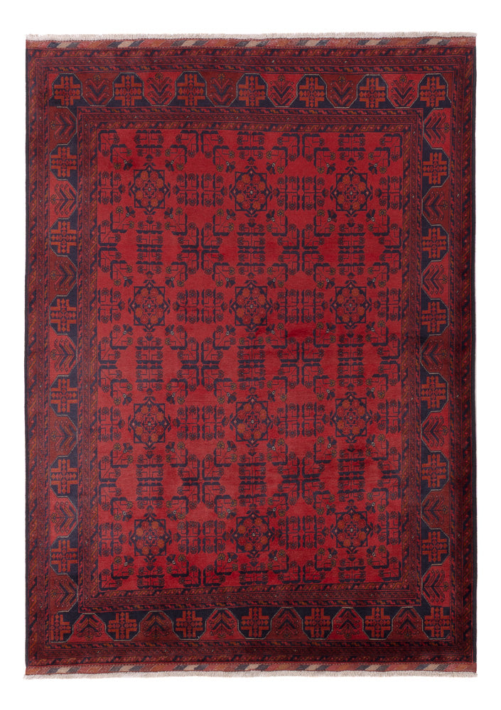 Afghaans tapijt - Kunduz - 238 x 176 cm - rood